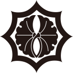 反り八角に抱き銀杏紋