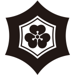 反り亀甲に片喰紋