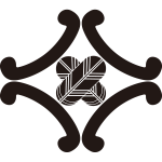 外鐶菱に違い鷹の羽紋