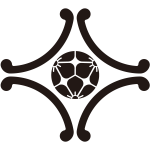 外鐶菱に三つ割り桔梗紋