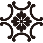 外六つ鐶に花角紋