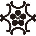 外六つ鐶に梅鉢紋