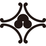 外四つ鐶に洲浜紋