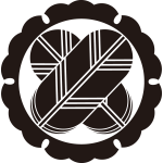 外雪輪に違い鷹の羽紋