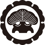 外雪輪に一つ松紋