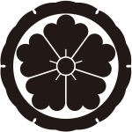 外雪輪に唐花紋