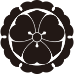 外雪輪に剣片喰紋