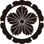 外雪輪に撫子紋