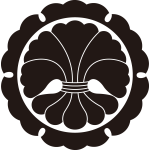 外雪輪に結綿紋