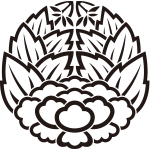 総陰杏葉牡丹紋