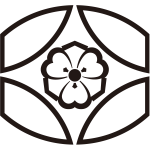 総陰切り七宝に剣片喰紋