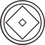 総陰丸に釘抜紋