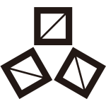 隅合せ三つ枡紋