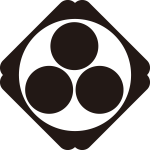 隅入り鉄砲角に三つ星紋