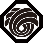 隅切り角に変り結び熨斗紋