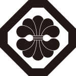 隅切り角に変り結綿紋