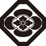 隅切り角に木瓜紋