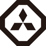 隅切り角に寄せ三つ菱紋