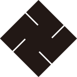 隅立て左万字紋