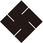 隅立て右万字紋