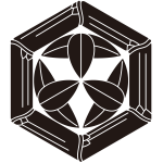 竹亀甲に九枚笹紋