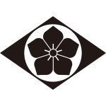 鉄砲菱に桔梗紋