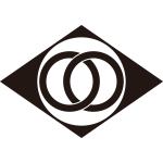 鉄砲菱に輪違い紋