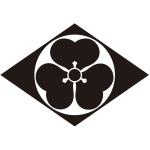 鉄砲菱に片喰紋