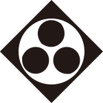 鉄砲角に三つ星紋