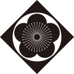 鉄砲角に向う梅紋