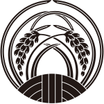 包み違い稲の穂紋