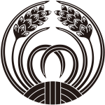 包み抱き変り稲紋