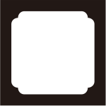 内隅入り平角紋