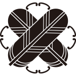 八つ環に違い鷹の羽紋