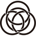 四つ組み金輪紋