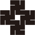 四つ持ち合い万字紋