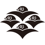 四つ盛り雁金菱紋