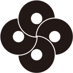 四つ捻じ蛇の目紋