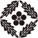 四つ追い柊に梅鉢紋