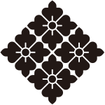 四つ尖り花角紋