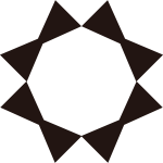 四つ繋ぎ輪鼓紋