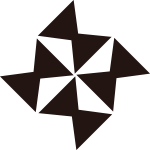 四つ寄せ輪鼓紋