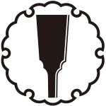 雪輪に羽子板紋