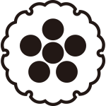 雪輪に六つ星紋