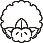 雪輪に覗き変り陰橘紋